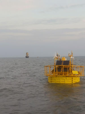 9m yüzen Lidar Booy Boat Lokal Veri Depolama