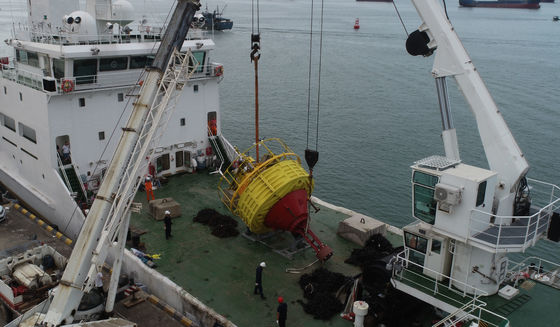 Okyanus yüzen LiDAR Boy Offshore Rüzgar Ölçümü